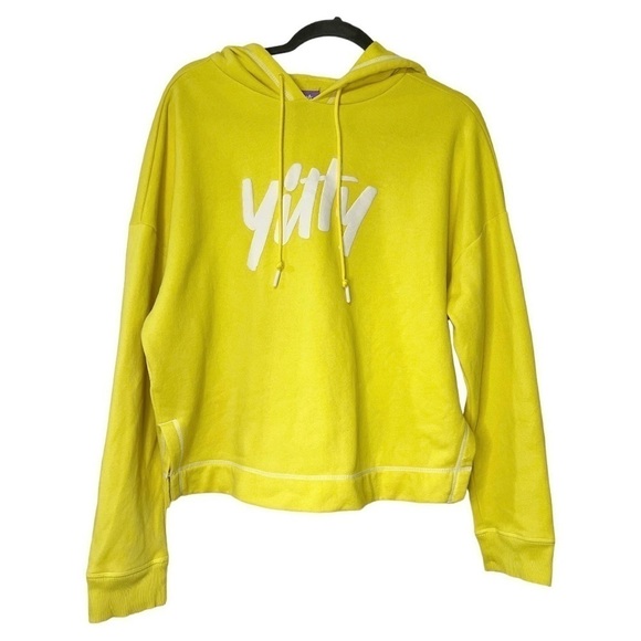 Yitty Major Label EP Hoodie Sweatshirt By Lizzo Fabletics Yellow Medium - Picture 2 of 6